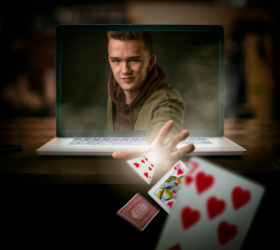 Online magic show als entertainment voor zoom of teams
