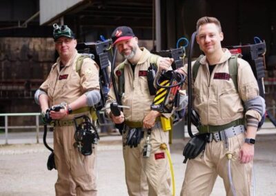 Ghostbusters acteurs in outfit