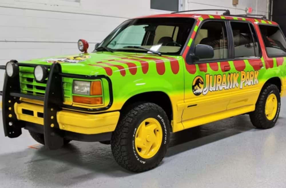 Moviecar huren Nederland Belgie Duitsland - Jurassic Park Jeep