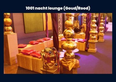 1001 nacht lounge (Goud_Rood)