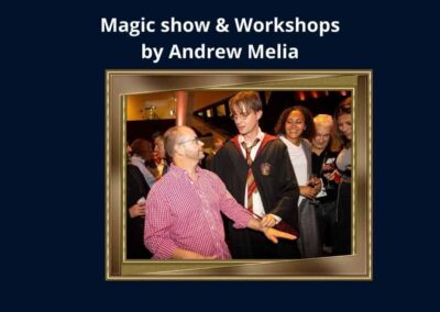 Entertainment in Harry Potter thema - Tovenaar en magische show, workshops met zelf trucs leren (2)