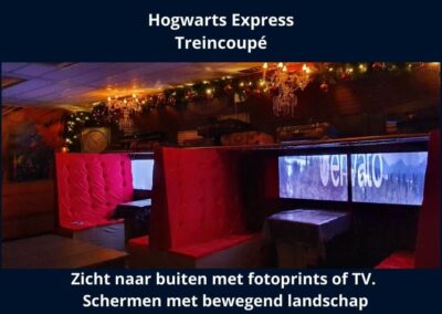 Hogwarts Express Treincoupé opstelling (2)