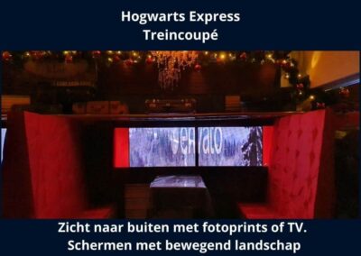 Hogwarts Express Treincoupé opstelling (3)