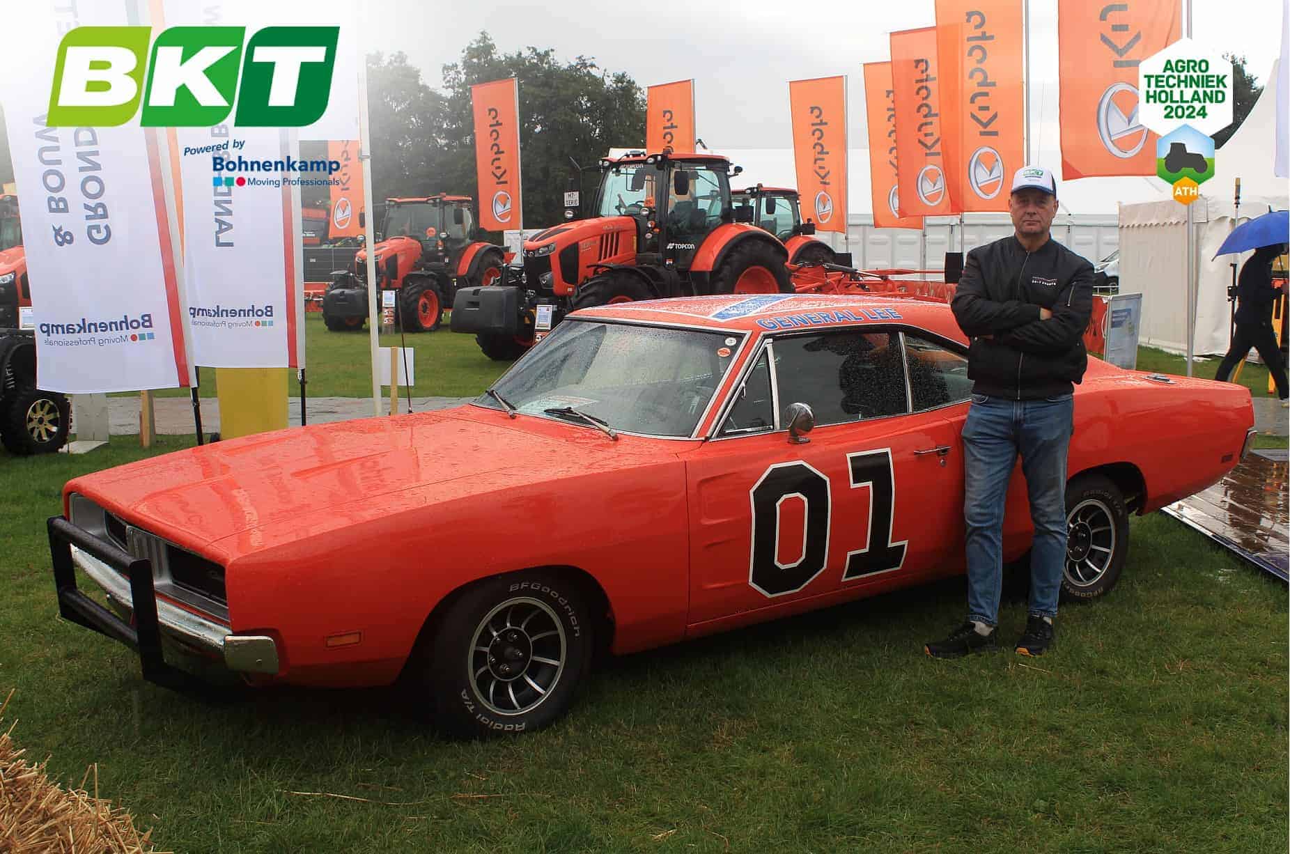 De General Lee als onderdeel van een unieke photobooth ervaring tijdens je evenement