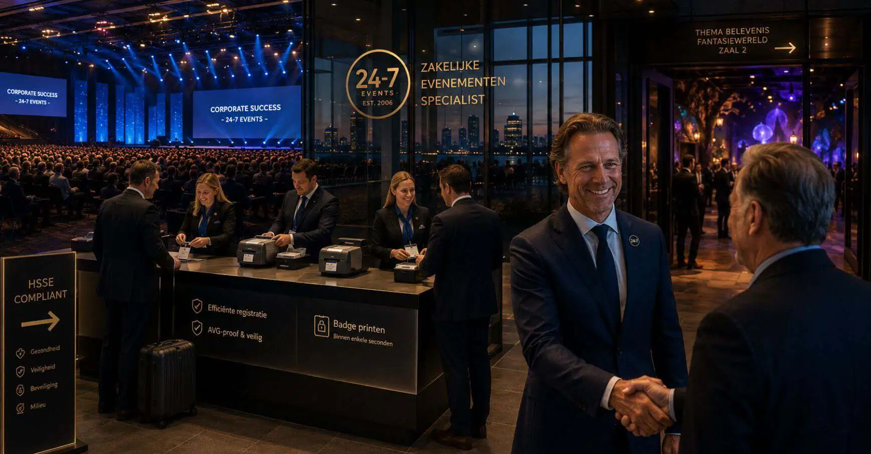 Over ons | Zakelijk Evenementenbureau 24-7 Events